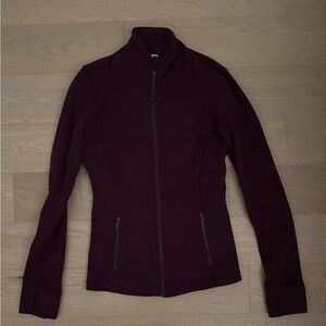Lululemon Athletic beautiful Deep Purple Define Jacket